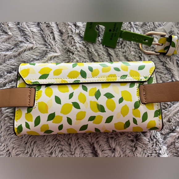 🍋 Kate Spade New York Lemon Print Belt Bag L/XL - Picture 10 of 16